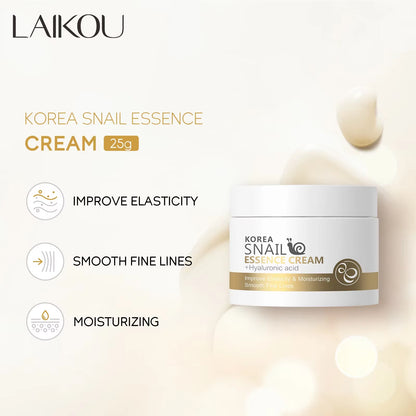 LAIKOU Snail Essence Cream 25G Hydrating and Moisturizing Skin Care Products Skin Care