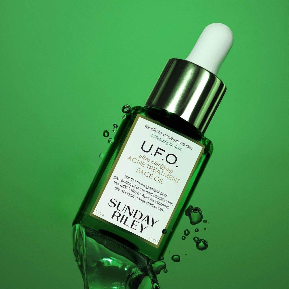 U.F.O. Ultra-Clarifying Salicylic Acid and Tea Tree Acne Treatment Face Oil