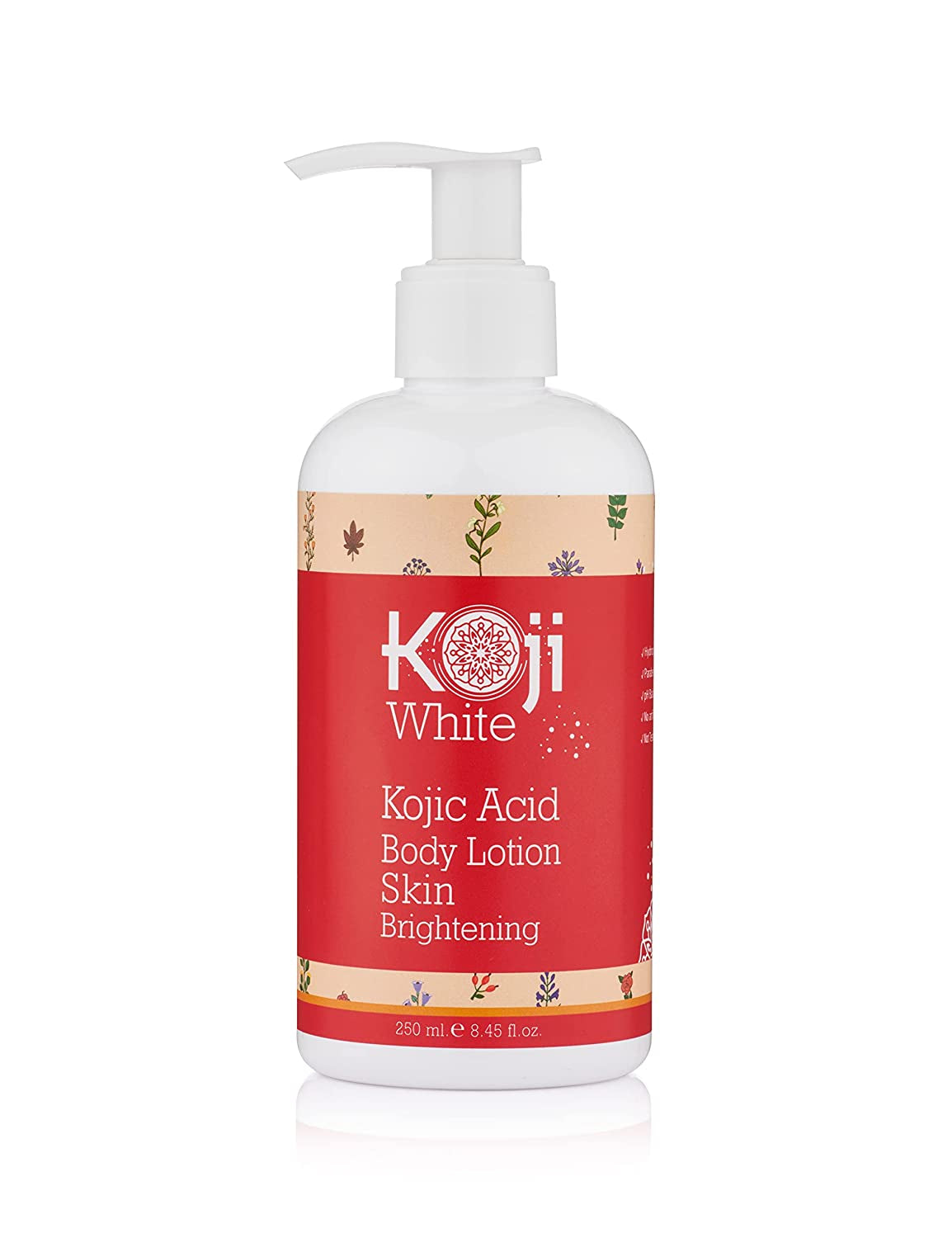 Kojic Acid Skin Brightening Body Lotion - Body Moisturizer & Skin Firming for Women, Boost Hydrating, Sun Damage Skin, Uneven Skin Tone, Paraben-Free, Vegan, 8.45 Fl Oz Bottle