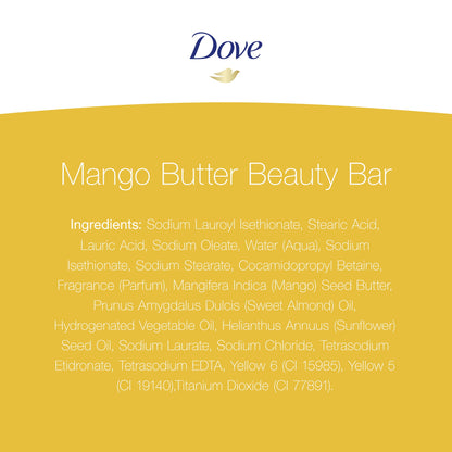 Purely Pampering Beauty Bar with Mango Butter 3.75 Oz 6 Bars