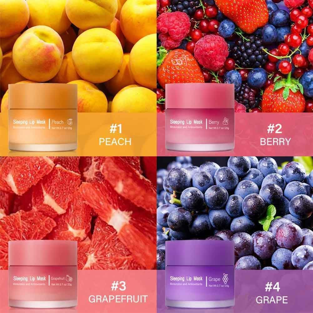 Hydrating Sleeping Lip Mask for Intense Overnight Moisture. (1, Berry)