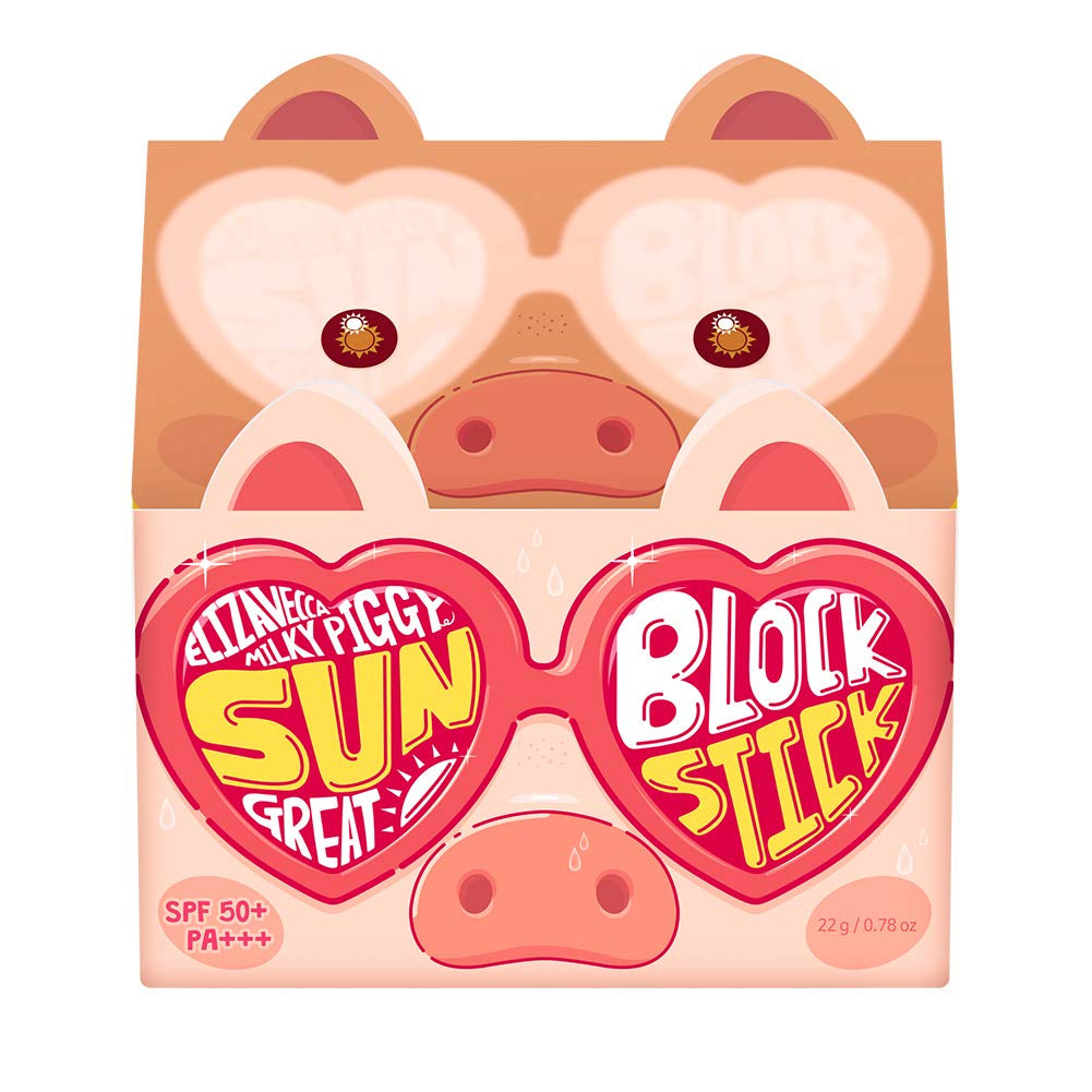 Milky Piggy Great Block Stick Spf 50+ PA+++ | Protection for Face | How to Use Stick for Face | Protection for Face |