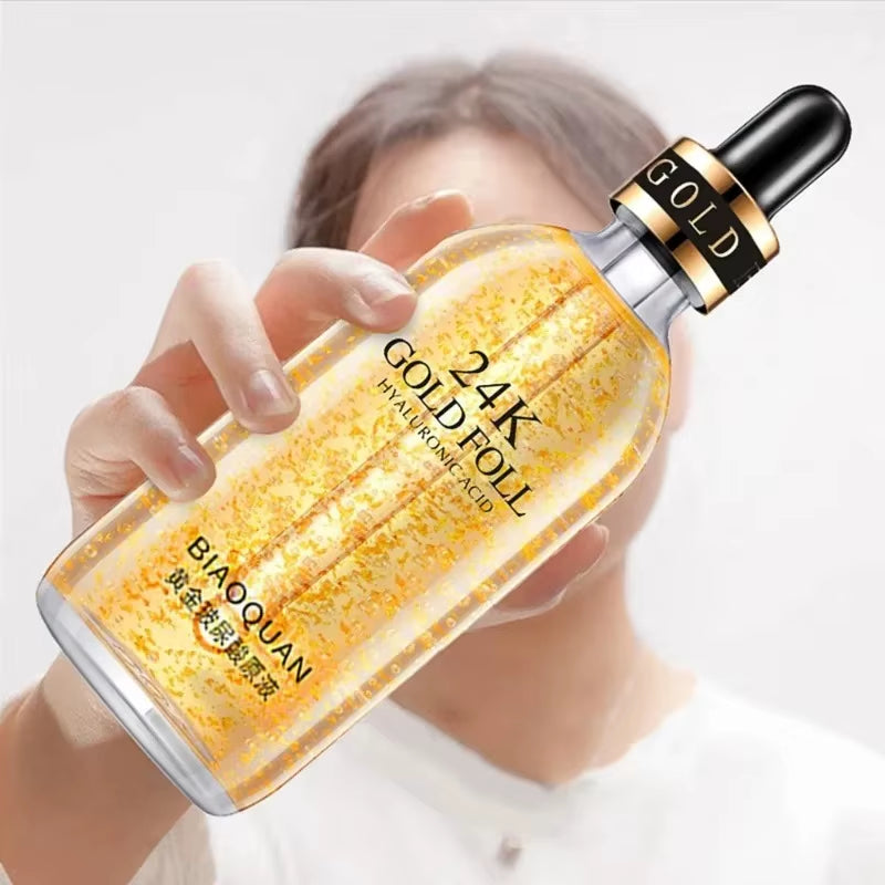 24K Gold Face Serum Korean Skin Care Product Nicotinamide Liquid Skin Care Products Facial Essence Beauty Products Face Care