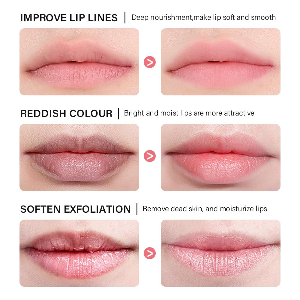 Hydrating Sleeping Lip Mask for Intense Overnight Moisture. (1, Berry)