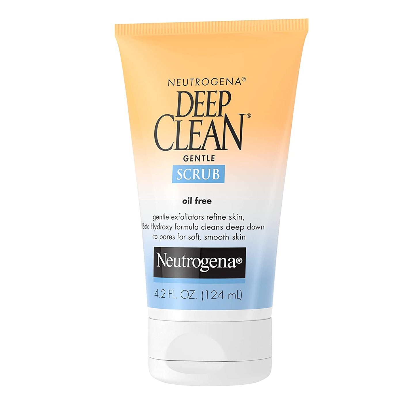 Deep Clean Gentle Daily Facial Scrub, Oil-Free Cleanser, 4.2 Fl Oz